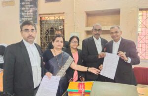 अधिवक्ता परिषद द्वारा स्थापना दिवस मनाया