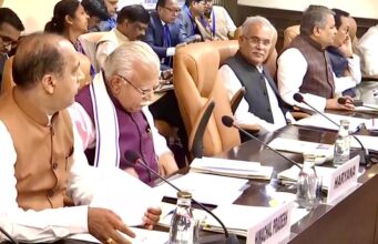 मुख्यमंत्री भूपेश बघेल ने बजट पूर्व बैठक में एनपीएस की राशि, जीएसटी क्षतिपूर्ति सहित कई मांगें रखीं