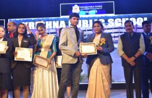 केंद्रीय मंत्री रेणुका ने केपीएस के बच्चों से कहा समय का प्रबंधन करें, सफलता कदम चूमेगी