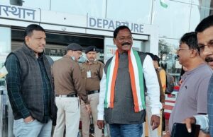 अमरजीत सहित छत्तीसगढ़ के कई मंत्री, विधायक भारत जोड़ो यात्रा के लिए इंदौर रवाना