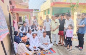 महापौर ने विद्यानगर में 10 लाख के विकास कार्यों का किया भूमिपूजन