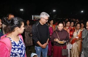 महिला कल्याण समाज एसईसीएल इंदिरा विहार दवारा आनंद मेला का आयोजन किया गया