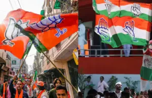 हिमाचल में कांटे की टक्कर गुजरात में भाजपा को बहुमत  भानुप्रतापपुर में सावित्री मंडावी आगे