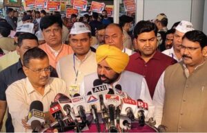 केजरीवाल और मान ने मांगा छत्तीसगढ़ की जनता से मौका, कहा – हमारा रिश्ता किसी से नहीं सिर्फ जनता से