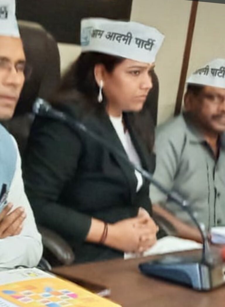 दलितों, गरीबों की बस्तियों को उजाड़ा जा रहा,  अपने वादे भूल गई कांग्रेस सरकार – आप