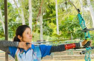 राष्ट्रीय तीरंदाजी चैंपियनशिप में रेलवे की तीरंदाज मधु वेदवान को कांस्य पदक