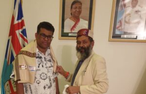 अटल विवि के कुलपति फिजी के उच्चायुक्त से मिले, अकादमिक विनिमय पर चर्चा