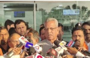 CG News: रायपुर पहुंचे भाजपा प्रदेश प्रभारी ओम माथुर, कर्नाटक में मिली हार पर कही ये बात..