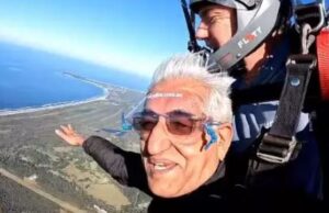 टीएस सिंहदेव ने ऑस्ट्रेलिया में स्काइडाइविंग का आनंद लिया, देखें वीडियो