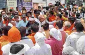 सर्व ब्राह्मण समाज भी पीड़िता के समर्थन में उतरा, कलेक्ट्रेट का किया घेराव, नि:शर्त रिहाई की मांग