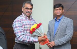 नए जनसंपर्क आयुक्त मयंक श्रीवास्तव ने पदभार संभाला