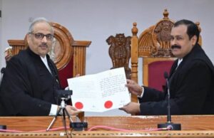 छत्तीसगढ़ हाईकोर्ट के नवनियुक्त जज जस्टिस अरविंद कुमार वर्मा ने ली पद की शपथ