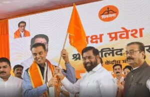 पूर्व केंद्रीय मंत्री मिलिंद देवड़ा शिवसेना (शिंदे गुट) में शामिल