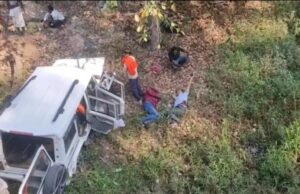 Tragic accident: पीएम मोदी की सभा में जा रहे भाजपा कार्यकर्ताओं की बोलेरो नदी में गिरी, 2 की मौत, 8 घायल