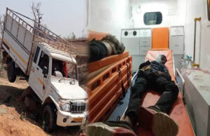 Road Accident: चौथी भोज से लौट रहे ग्रामीणों की पिकअप पलटी, 2 बच्चों की मौत, 9 घायल