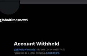 China-Türkiye’s X account block : चीनी सरकारी मीडिया ग्लोबल टाइम्स-शिन्हुआ और तुर्की की TRT वर्ल्ड का X अकाउंट ब्लॉक