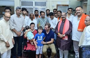 Matrichhaya gave a new future: सेवा भारती मातृछाया की बालिका को मिला नया भविष्य, अमेरिकी दंपती ने लिया गोद