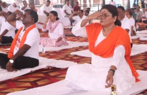 International yoga day: योग अपनाएं, संतुलित और स्वस्थ जीवन की ओर बढ़ें – रेणुका सिंह