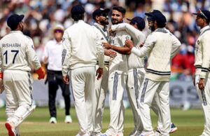 fourtline sports desk: टेस्ट क्रिकेट में टीम इंडिया ने रचा इतिहास, इंग्लैंड के साथ सीरीज बराबर