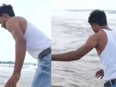 Worth of life:  500 रुपये की शर्त में उफनती नदी में कूदा युवक, तेज बहाव में डूबा