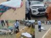 CG road Accident : तेज रफ्तार कार ने छीनी तीन जिंदगियां, महिला और दो बाइक सवारों की मौके पर मौत