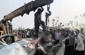 Road Accident: ट्रक से टकराई कोबरा बटालियन की कार, 4 जवानों की मौत