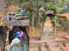 CG News : सुरक्षाबलों नै 6 नक्सली स्मारक ध्वस्त किए , ताड़पाला हिल्स से IED व भारी विस्फोटक बरामद