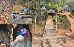 CG News : सुरक्षाबलों नै 6 नक्सली स्मारक ध्वस्त किए , ताड़पाला हिल्स से IED व भारी विस्फोटक बरामद