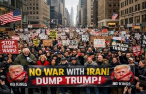 Protests against Trump begin in America: ईरान युद्ध को लेकर अमेरिका में ही ट्रंप का विरोध शुरू, लाखों लोग सड़कों पर उतरे