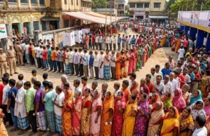Bengal Elections: आखिरी चरण के मतदान के शुरुआती घंटों में ही रिकॉर्ड तोड़ वोटिंग , बड़े उलटफेर के संकेत