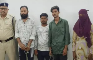 Conspiracy of extortion : सरपंच और बीडीसी को रेप केस में फंसाकर ब्लैकमेलिंग की साजिश का पर्दाफाश, युवती समेत 5 गिरफ्तार
