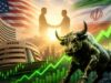 Indian stock market : अमेरिका-ईरान जंग खत्म होने के आसार से बाजार में बहार, सेंसेक्स 1080 और निफ्टी 330 अंक उछला, रुपया 53 पैसे मजबूत