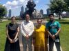 MLA Amar Agrawal in New York : अमर अग्रवाल ने संयुक्त राष्ट्र मुख्यालय में राष्ट्रपिता महात्मा गांधी को अर्पित की श्रद्धांजलि