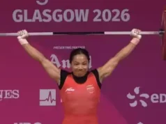 Commonwealth-games : मीराबाई चानू ने 85 किलोग्राम वजन उठाकर जीता भारत के लिए पहला गोल्ड