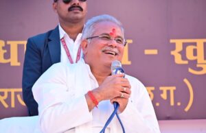 मुख्यमंत्री भूपेश बघेल के छत्तीसगढ़ी में किए गए सवालों का बच्चों ने दिया फर्राटेदार अंग्रेजी में जवाब