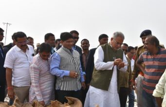 धान का कटोरा चार सालों में बन गया धान की कोठी – भूपेश