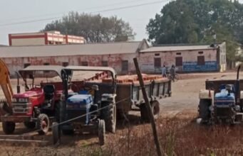 अरपा से लगे गांवों में खनिज विभाग की जांच, रेत का अवैध परिवहन करते 10 वाहन पकड़े