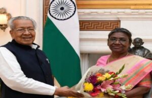 राज्यपाल विश्वभूषण हरिचंदन ने की राष्ट्रपति द्रौपदी मुर्मू से मुलाकात, कल अमित शाह से हो सकती है भेंट