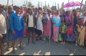 इस गांव में मंत्री अमरजीत भगत और कांग्रेस के खिलाफ लगे नारे, ग्रामीणों ने सरकारी अमले का भी किया विरोध