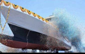 Indian Navy Submarine Anjdeep Launch : देश का तीसरा एंटी-सबमरीन वॉरफेयर कॉर्वेट अंजदीप लॉन्च, इंडियन नौसेना की बढ़ेगी ताकत