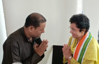 कुमारी शैलजा से मिले रविन्द्र, संगठनात्मक विषयों पर की चर्चा