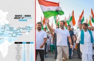 राहुल गांधी छत्तीसगढ़ में करेंगे 536 किमी की पदयात्रा ,रुट चार्ट तैयार