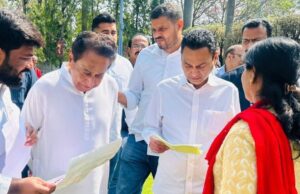 कमलनाथ बेटे नकुलनाथ के साथ भाजपा में हो सकते हैं शामिल, दोनों दिल्ली पहुंचे