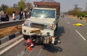 Road Accident : तेज रफ्तार पिकअप ने मोपेड सवार दंपति को रौंदा, दोनों की गई जान, चालक फरार