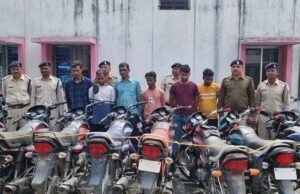 CG Crime : पेशेवर बाइक चोरों का गिरोह पकड़ाया, 6 आरोपियों से 24 चोरी की बाइक बरामद
