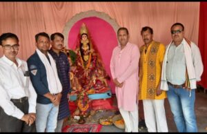 योग आयोग को पूर्व सदस्य रविन्द्र सिंह पहुंचे शीतला माता के दरबार