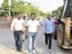 City tour to see development: कलेक्टर – नगर निगम कमिश्नर शहर का विकास देखने निकले, धीमी प्रगति पर ठेकेदार को फटकार