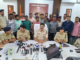 Inter-state gang of thieves arrested: अंतरराज्यीय चोर गिरोह के 7 आरोपी गिरफ्तार, 33 किलो चांदी, 12 तोले के सोने के जेवर और 4 लाख नकद बरामद