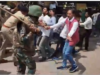 lathicharge on congressmen: कांग्रेसियों की पुलिस से झड़प, लाठीचार्ज में कई घायल