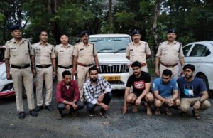 KORBA CRIME: नकली पुलिस बनकर बायपास मार्ग पर लूटपाट करने वाले 5 बदमाश चढ़े पुलिस के हत्थे